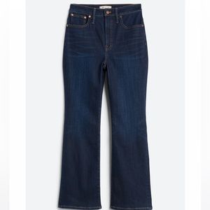 Madewell Women's Boot Cut Jeans - Dark Blue